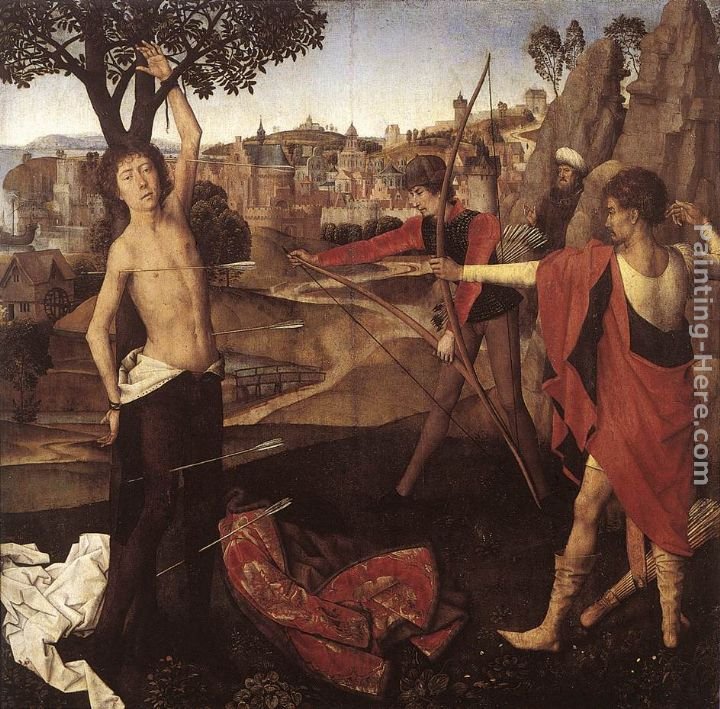 Hans Memling The Martyrdom of St Sebastian